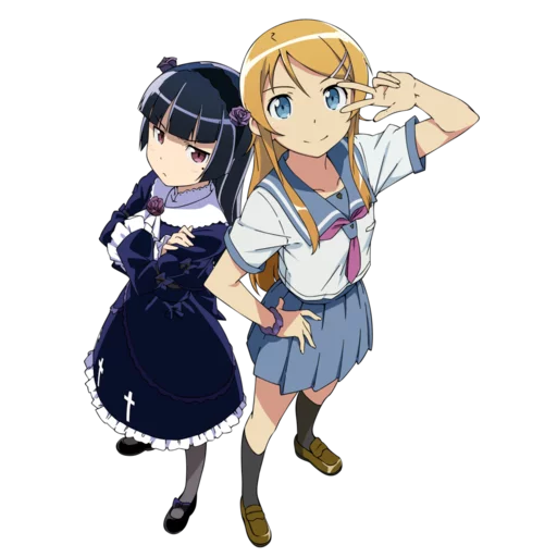 👭 Стикер «Kirino Kousaka» для Telegram