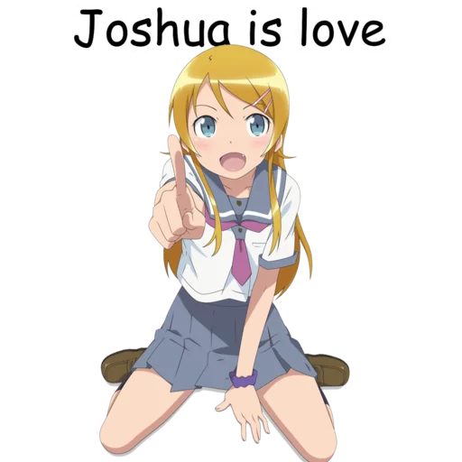 ❤ Стикер «Kirino Kousaka» для Telegram
