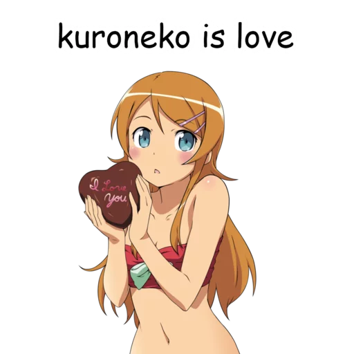 ❤ Стикер «Kirino Kousaka» для Telegram