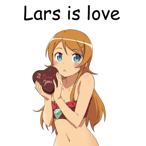❤ Стикер «Kirino Kousaka» для Telegram