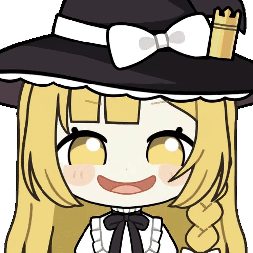 🤓 Стикер «Marisa Kirisame» для Telegram