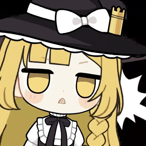 😮 Стикер «Marisa Kirisame» для Telegram