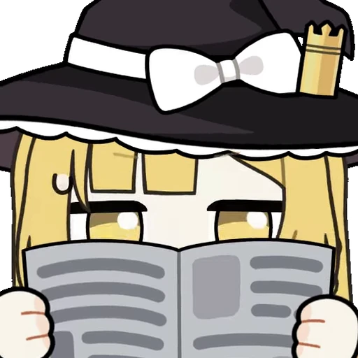 👀 Стикер «Marisa Kirisame» для Telegram