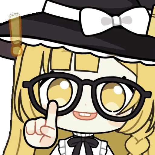 🤓 Стикер «Marisa Kirisame» для Telegram