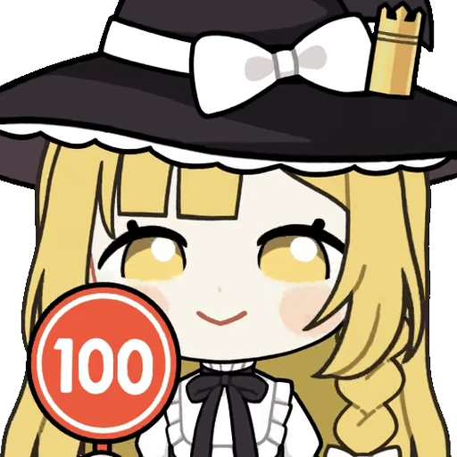 💯 Стикер «Marisa Kirisame» для Telegram