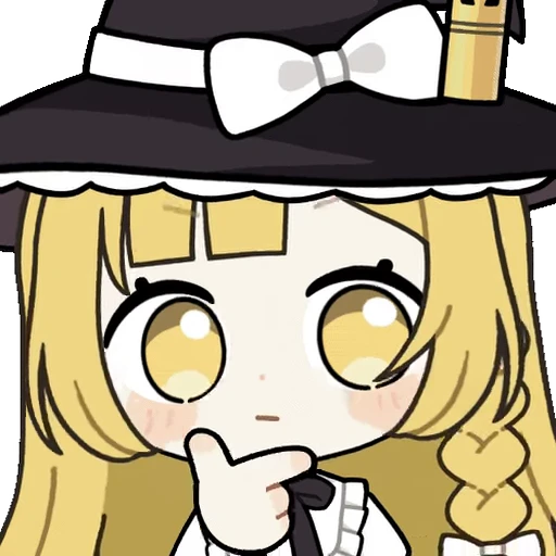 🤔 Стикер «Marisa Kirisame» для Telegram