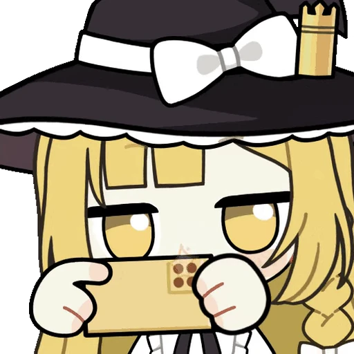📱 Стикер «Marisa Kirisame» для Telegram