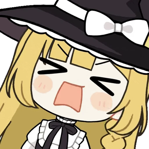 😖 Стикер «Marisa Kirisame» для Telegram
