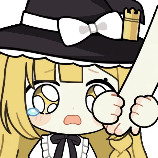 😭 Стикер «Marisa Kirisame» для Telegram