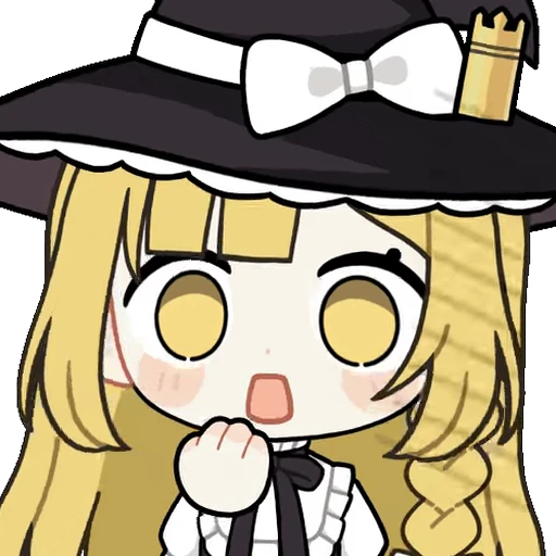 😯 Стикер «Marisa Kirisame» для Telegram