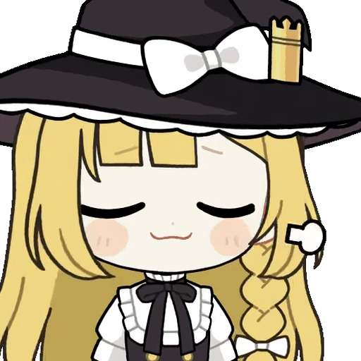 😮‍💨 Стикер «Marisa Kirisame» для Telegram