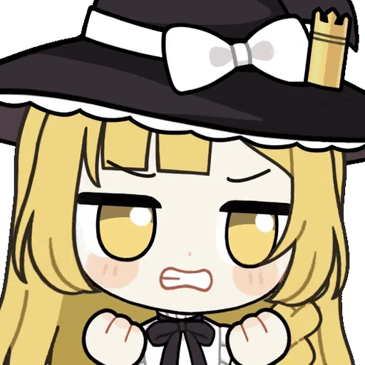 😠 Стикер «Marisa Kirisame» для Telegram