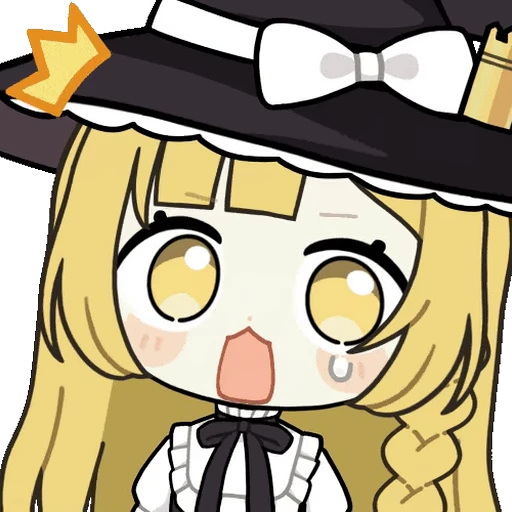 😲 Стикер «Marisa Kirisame» для Telegram