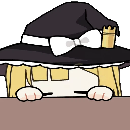 👀 Стикер «Marisa Kirisame» для Telegram
