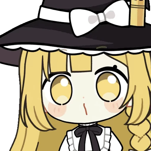 😗 Стикер «Marisa Kirisame» для Telegram