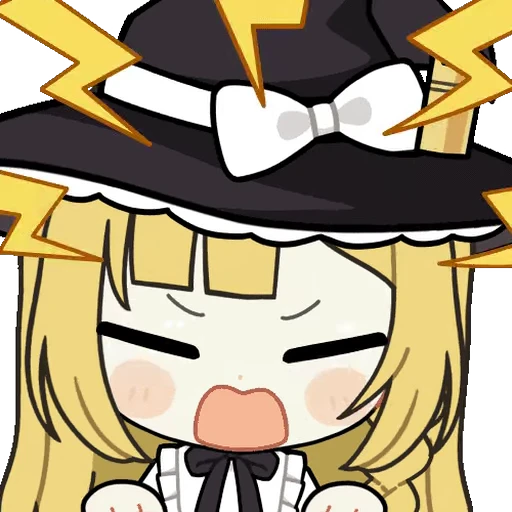 😖 Стикер «Marisa Kirisame» для Telegram