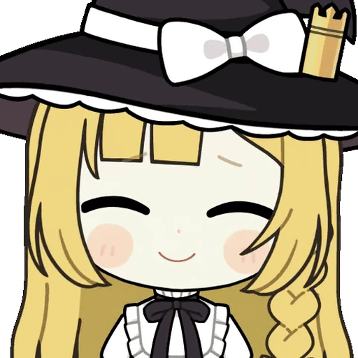 🙂 Стикер «Marisa Kirisame» для Telegram