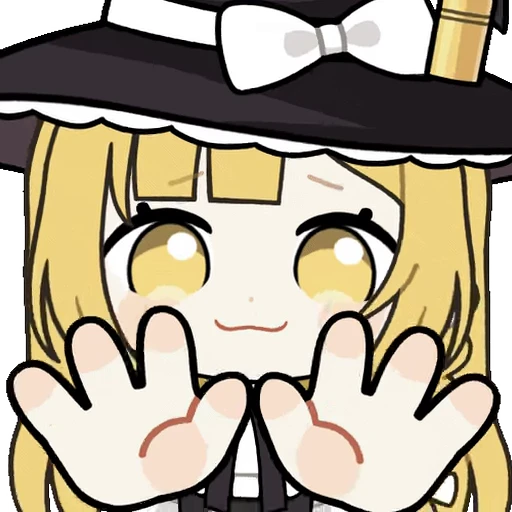 🤗 Стикер «Marisa Kirisame» для Telegram