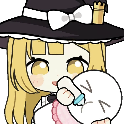 🍼 Стикер «Marisa Kirisame» для Telegram