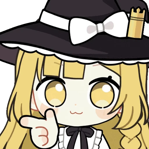 🥰 Стикер «Marisa Kirisame» для Telegram