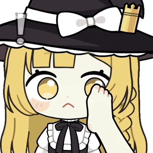 🦶 Стикер «Marisa Kirisame» для Telegram