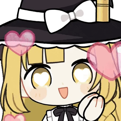 🥰 Стикер «Marisa Kirisame» для Telegram