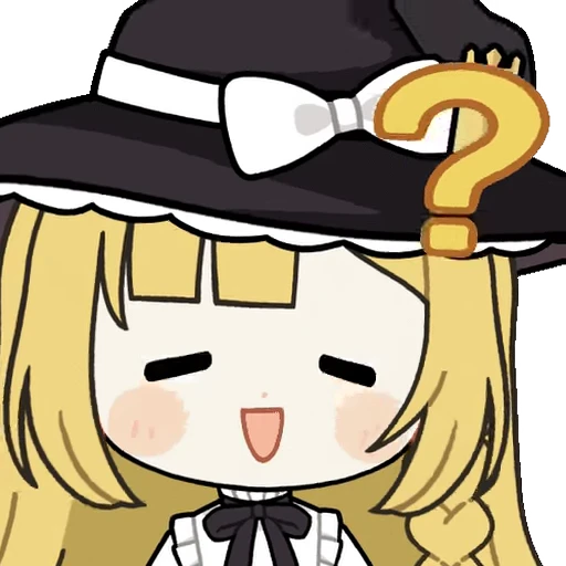 🤔 Стикер «Marisa Kirisame» для Telegram