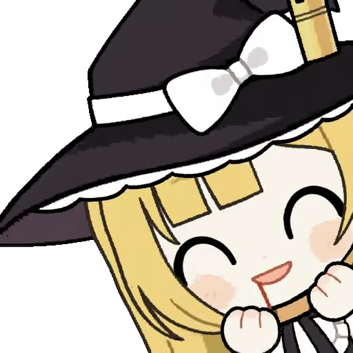 😇 Стикер «Marisa Kirisame» для Telegram