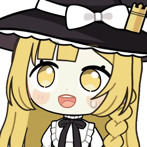 😧 Стикер «Marisa Kirisame» для Telegram