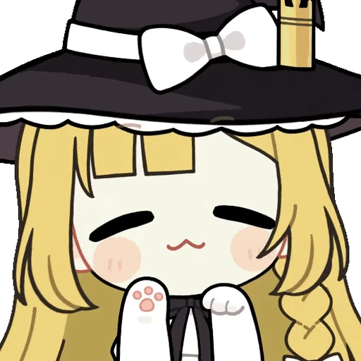 🐱 Стикер «Marisa Kirisame» для Telegram