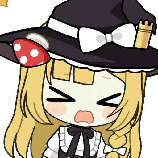 😣 Стикер «Marisa Kirisame» для Telegram