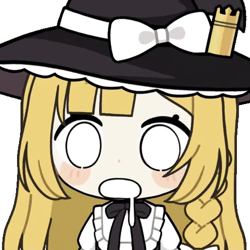 🤤 Стикер «Marisa Kirisame» для Telegram