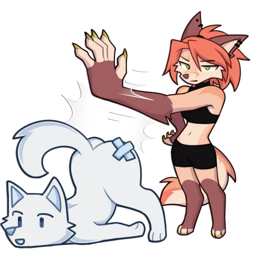 👊 Стикер «Kiritsu» для Telegram