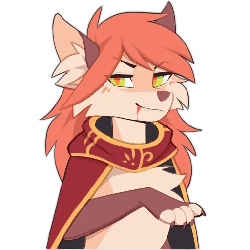 😋 Стикер «Kiritsu» для Telegram