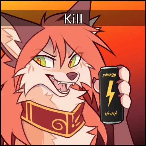 ⚡️ Стикер «Kiritsu» для Telegram