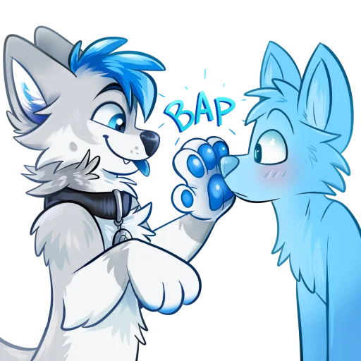 😋 Стикер «Kiro Husky» для Telegram