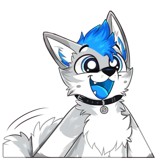 😆 Стикер «Kiro Husky» для Telegram