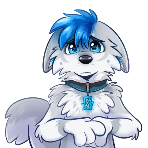 🥺 Стикер «Kiro Husky» для Telegram