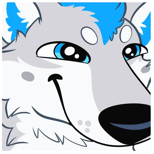 😏 Стикер «Kiro Husky» для Telegram