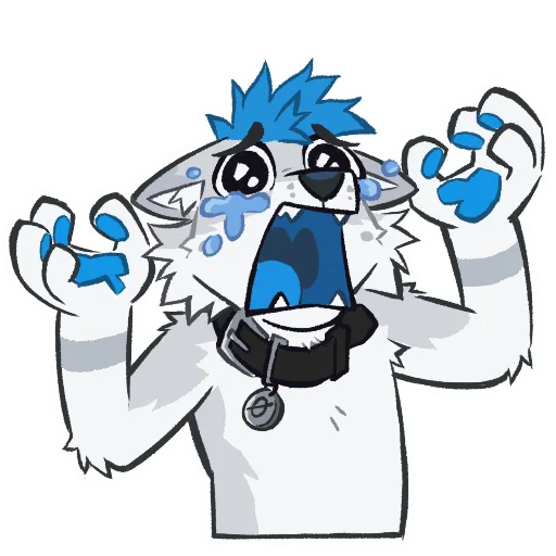 😱 Стикер «Kiro Husky» для Telegram
