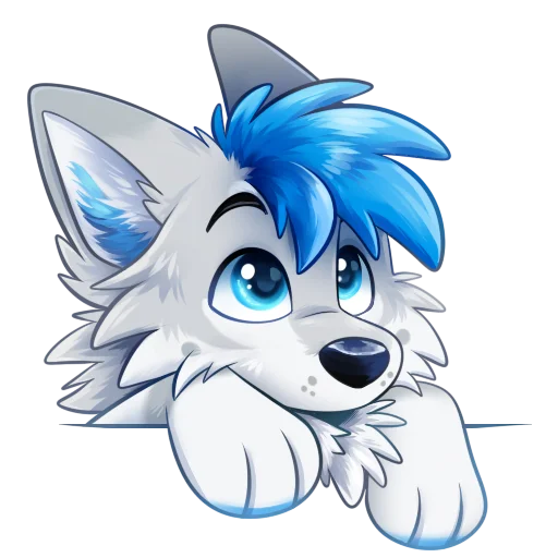 🥺 Стикер «Kiro Husky» для Telegram