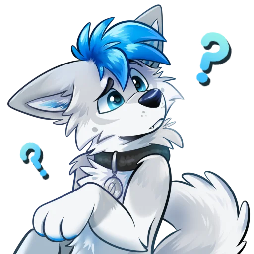 ❔ Стикер «Kiro Husky» для Telegram