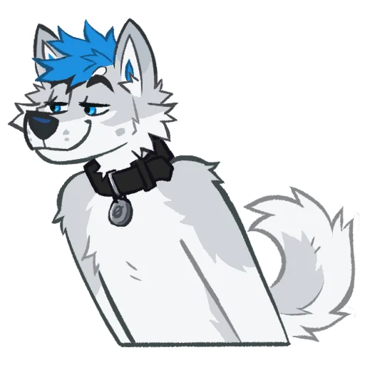 😏 Стикер «Kiro Husky» для Telegram