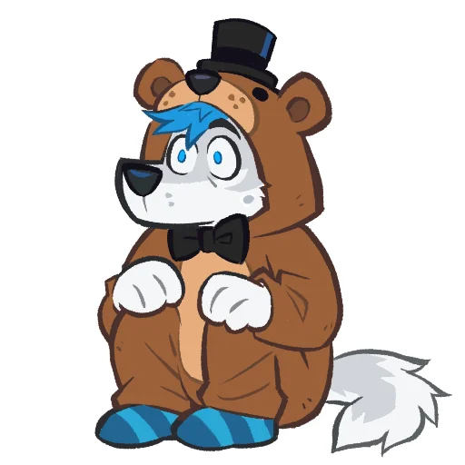 🐻 Стикер «Kiro Husky» для Telegram