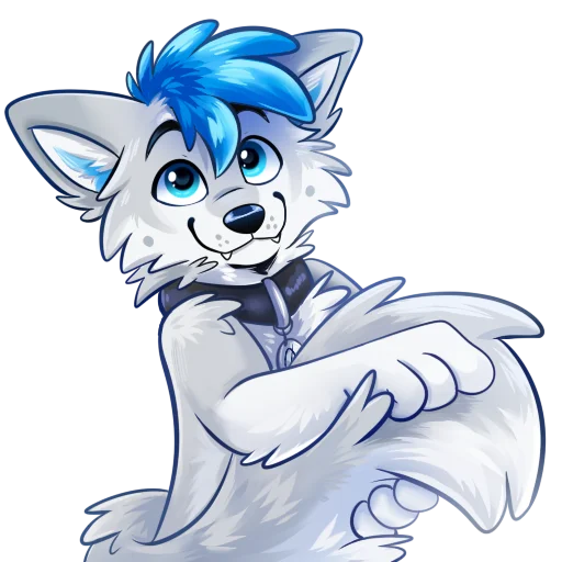 🙂 Стикер «Kiro Husky» для Telegram