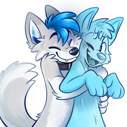 🫂 Стикер «Kiro Husky» для Telegram