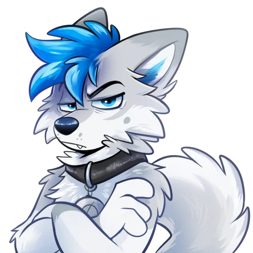 🤨 Стикер «Kiro Husky» для Telegram