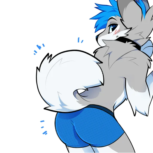 🩲 Стикер «Kiro Husky» для Telegram