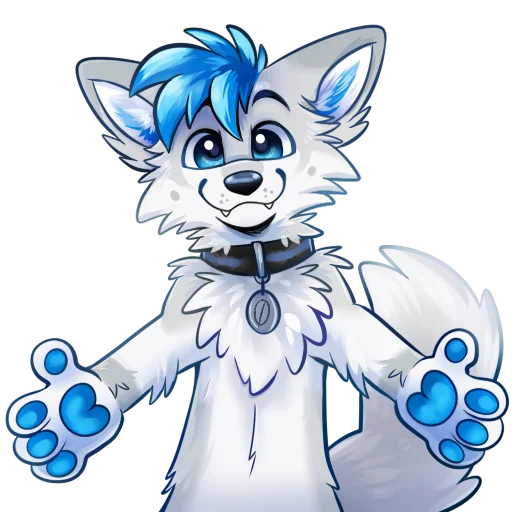 💙 Стикер «Kiro Husky» для Telegram