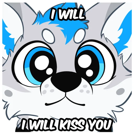 🙂 Стикер «Kiro Husky» для Telegram